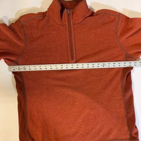 Tommy Bahama‎ Men's Reversible Half Zip Cotton Long Sleeve Sweatshirt Size L - Picture 13 of 15